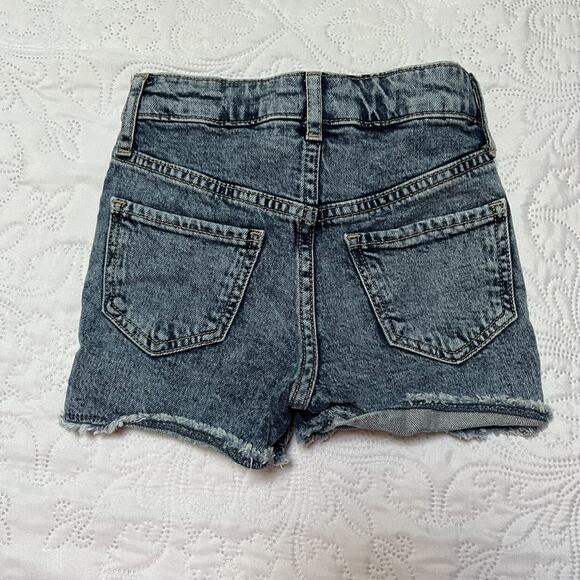 Gap Stretch High Waist Jean Shorts Size 6 - Picture 3 of 6